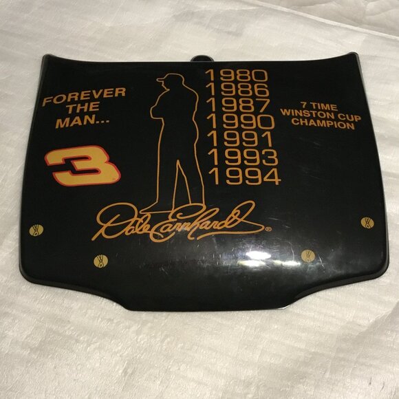 NASCAR- Dale Earnhardt plastic Race Car Hood- - 7 Time Winston Cup Champion- - Picture 8 of 12
